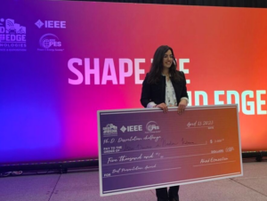 InnoCyPES fellow wins “PhD Dissertation challenge” at IEEE Power & Energy Society event